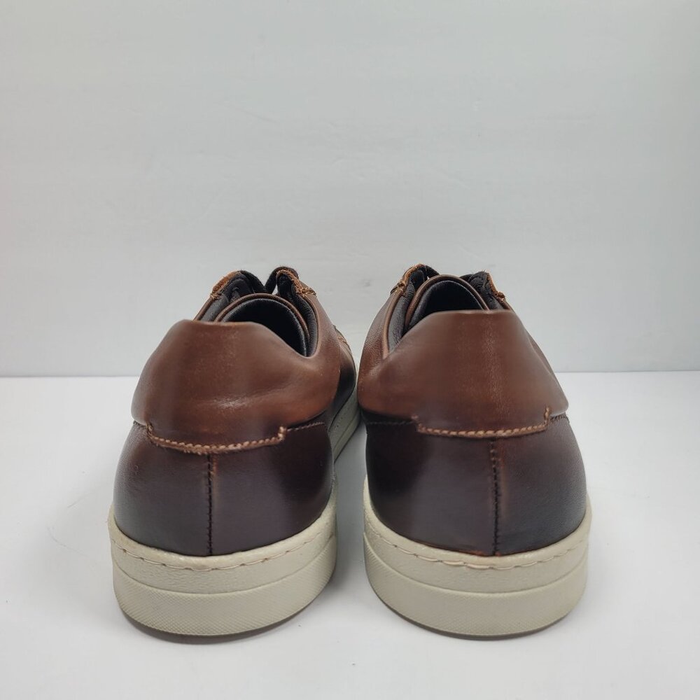 Bruno Magli Diego Men's Brown Leather Casual Dress Sneakers US Size 13M - Picture 4 of 8